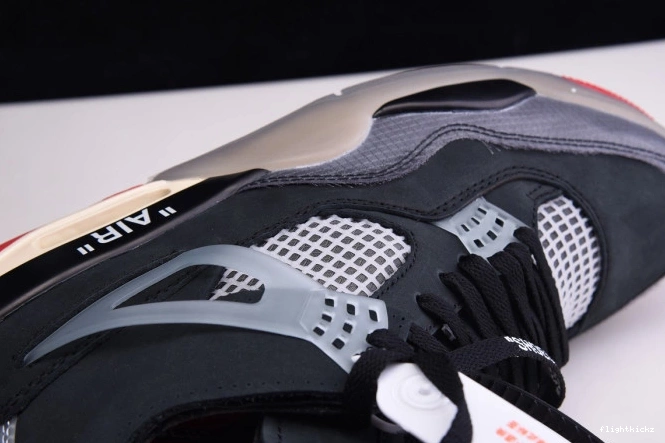 CV9388-001 x Bred Jordan Air Off 4 White Retro 0831